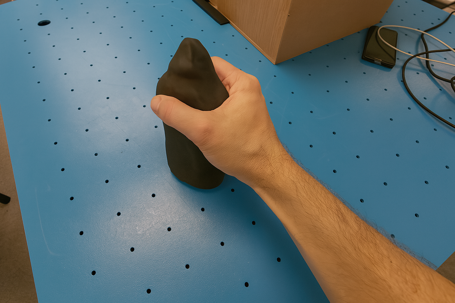 Generated grasp for 3D Printed Object