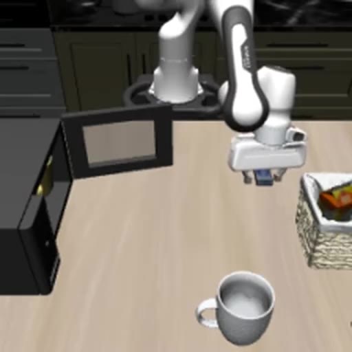 Cooking and object collection task